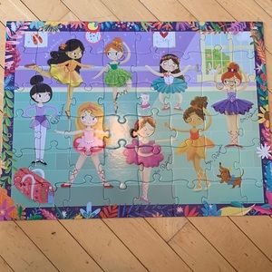 48 pc ballerina puzzle